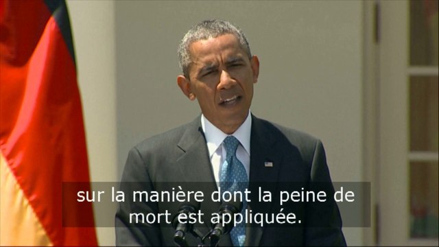 Obama exprime ses doutes sur la peine de mort