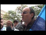 Napoli - La protesta dipendenti appalto Asis  (02.05.14)