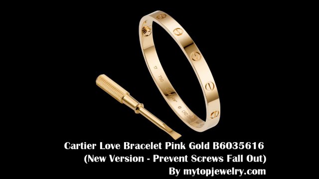 Cartier Love Bracelet - Cartier Love Bracelet Pink Gold B6035616