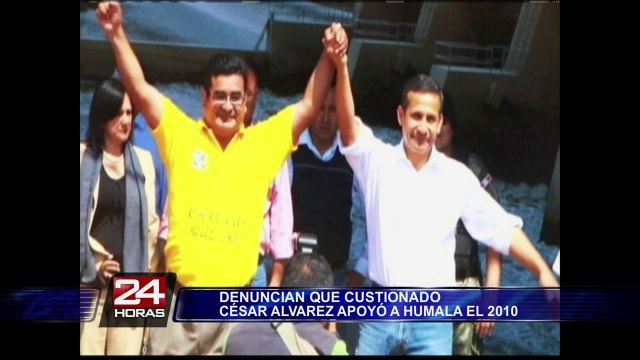 Heriberto Benítez: César Álvarez apoyó a Ollanta Humala en campaña del 2011