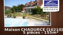 A vendre - maison - CHAOURCE (10210) - 5 pièces - 155m²