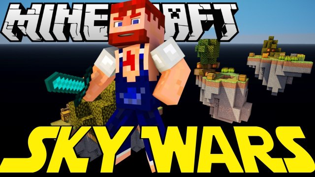 Sky Wars 6 Annoying Invisible Guy Minecraft Mini Game Play