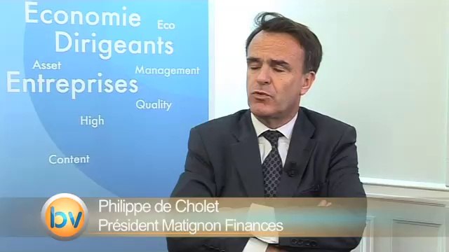 Tv Bourse : Interview Philippe de Cholet (Matignon Finance)