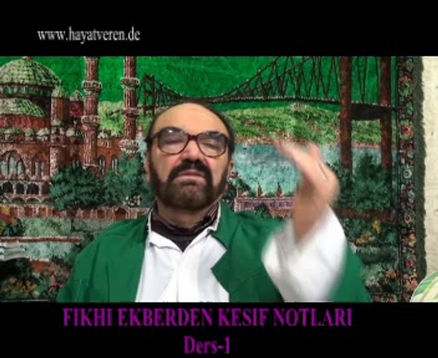 Ders 1 (1/2) Akaid Fıkhı Ekber - İslam imanını delillerle ortaya koyan fıkıh imamı Azam Ebu Hanife tabiin