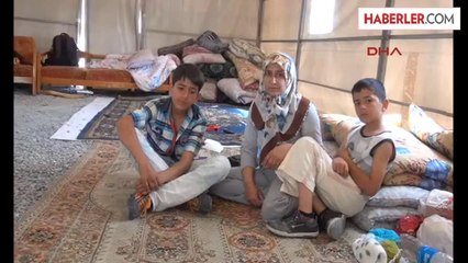 Çadırdaki Aileye Devlet Eli Uzandı