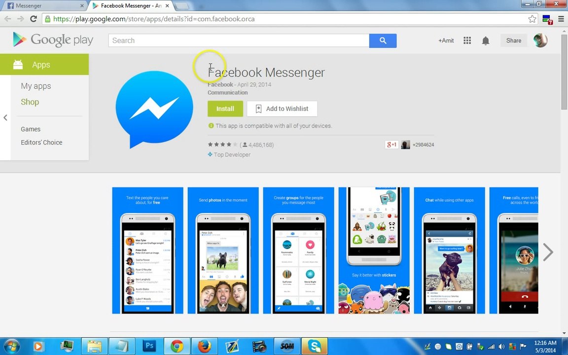 Download Facebook Messenger for Android,iPhone and Windows Phones | Facebook Messenger Download