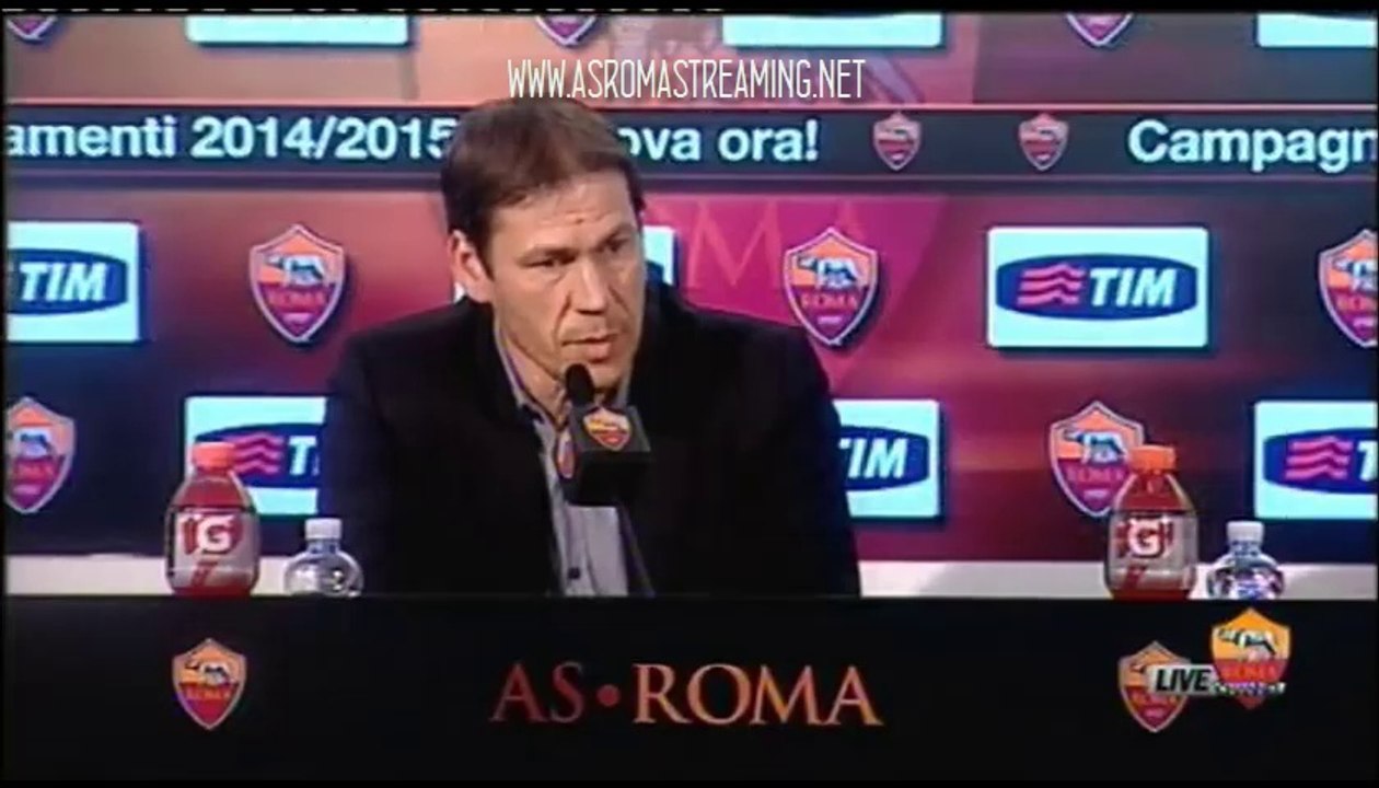 03/05/2014 - CONFERENZA STAMPA GARCIA