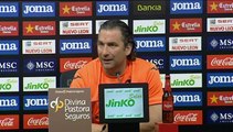 Pizzi: Hemos dado vuelta a la página y no vamos a mostrar desazón ni lástima