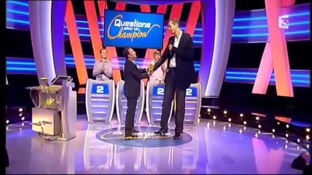 Brahim Takioullah à Questions pour un champion