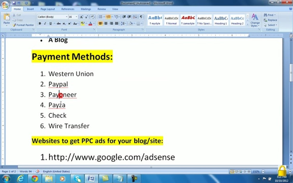 How To Earn Money With PPC From Blog Or Website Video Tutorial in Urdu