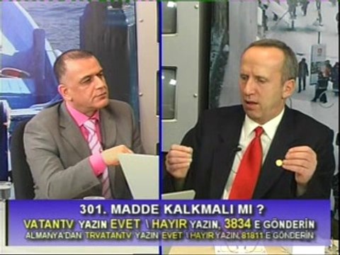 İBRAHİM ERDEM KARABULUT İSTANBUL BAROSU AVUKATLARINDAN HÜSEYİN ÖZBEK İLE 301 MADDEYİ TARTIŞTI ÖZBEK PKK İÇİN NE DEDİ.