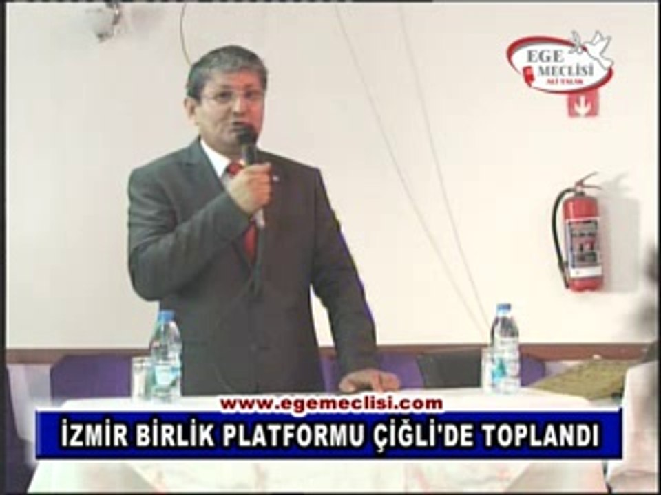 İZMİR BİRLİK PLATFORMU ÇİĞLİ'DE TOPLANDI