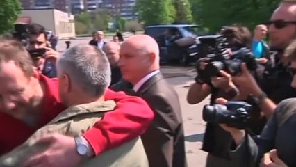Western observers released in eastern Ukraine