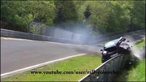 Heavy VW Golf 5 GTI Crash Unfall Nordschleife Nürburgring Touristenfahrt 01.05.2014