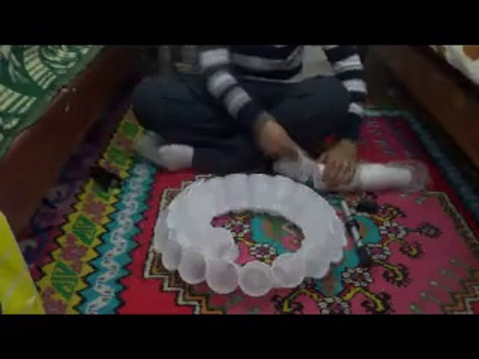 lampe avec gobelet by faiza beldi