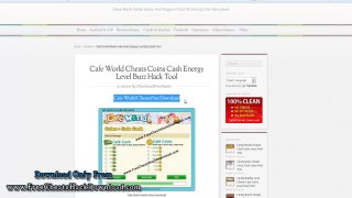 Cafe World Cheats No Survey Download (2014 Updated)