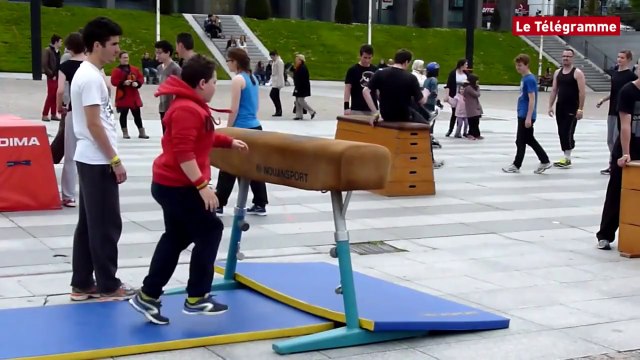 Brest. Yamakasi : initiation dans les rues de la ville