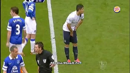 هدف مانشستر سيتي الاول في ايفرتون - تعليق حفيظ الدراجي - 3/5/2014