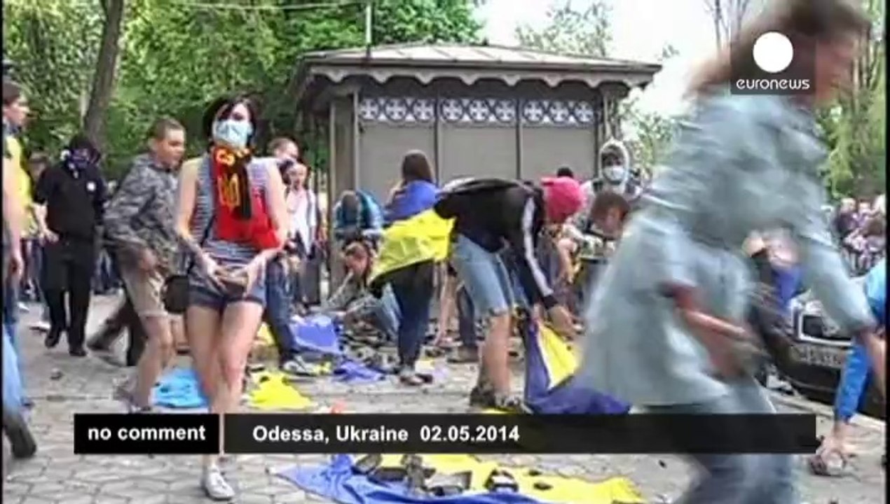 Ukraine : violents affrontements à Odessa