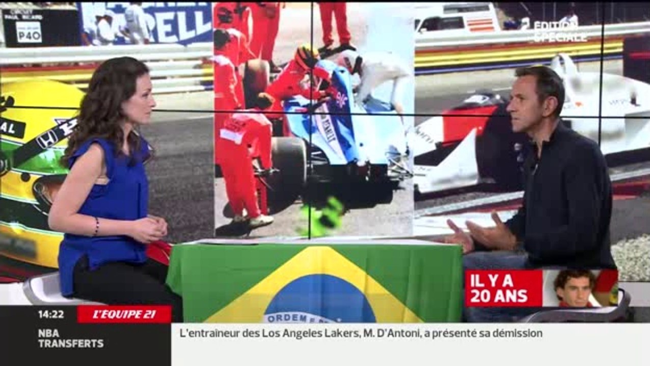 L'Equipe 21 - Emission spéciale Ayrton Senna