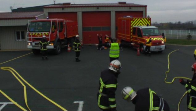 flashmob congrès pompiers lempdes sur allagnon 21/06/2014