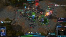 [Alc112] Découverte Heroes 6 - Match Versus sur Haunted Mines (Heroes of the Storm - FR)