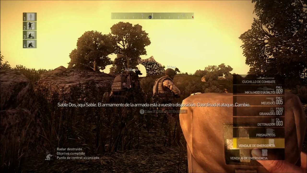 Operation Flashpoint Dragon Rising gameplay Español parte 1