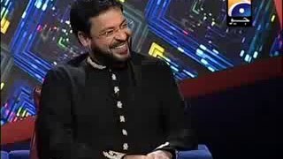 Naam Nihad scholar dr aamir liaqat ka AHADEES E MUBARKA BAYAN KARTAY INTEHAE JAHILANA ANDAZ