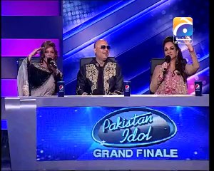 Pakistan Idol 2013-14 - Episode 42 - 06 Grand Final (Muhib Mirza Funny Recording)
