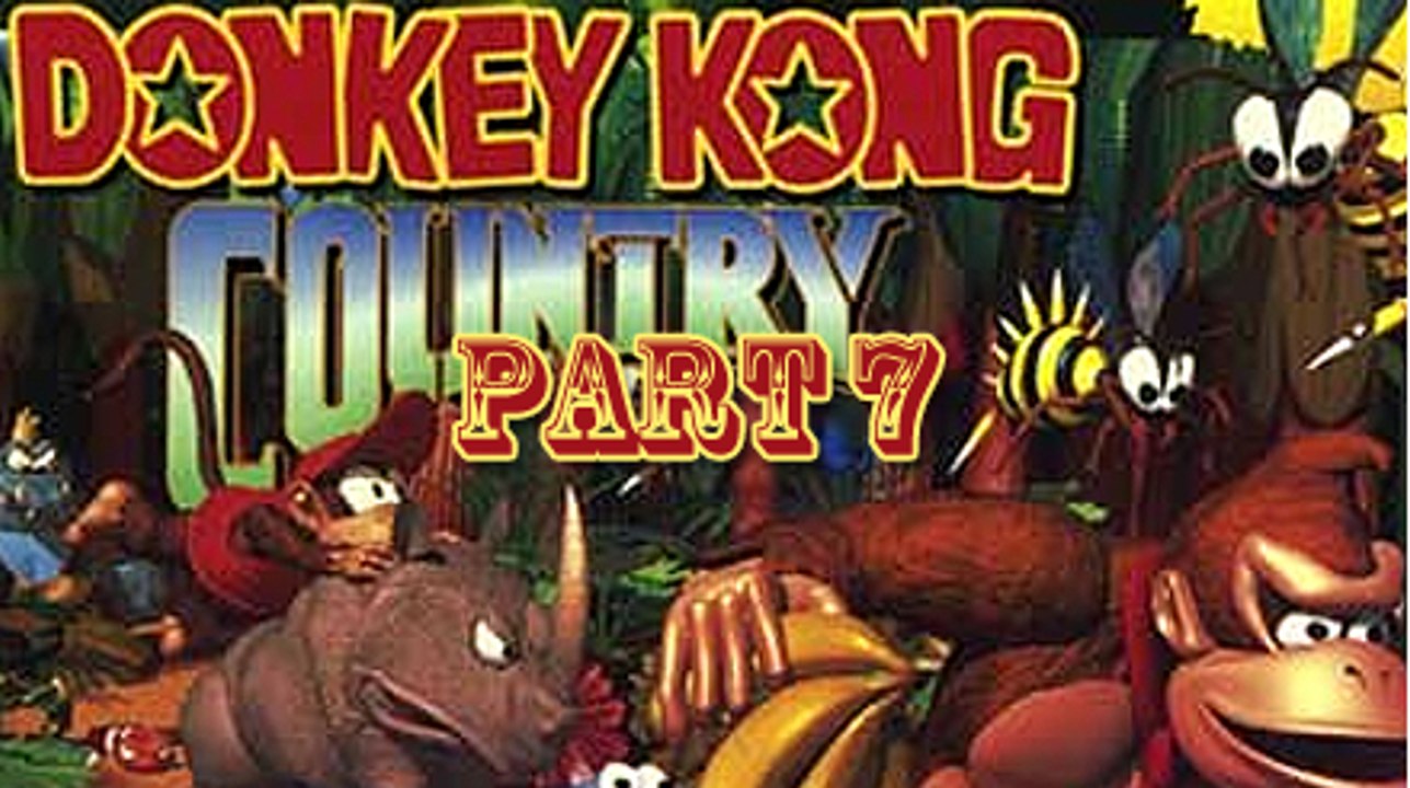 German Let's Play: Donkey Kong Country, Part 7, 'Die Affen rasen durch den Wald'