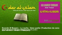 Sourate Al Baqara   La vache, 3ème partie