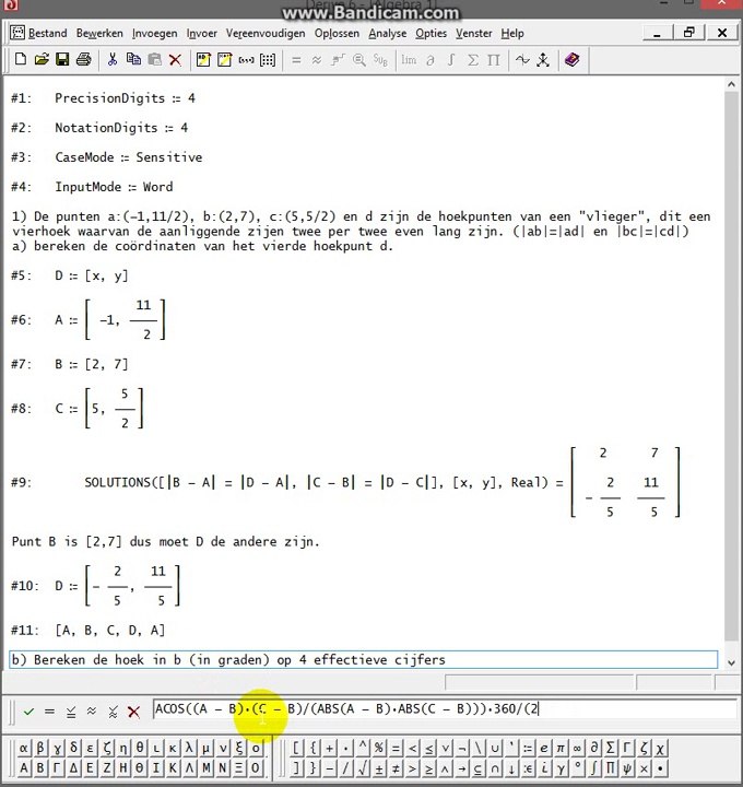derive examen