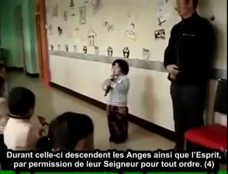 Petites chinoises qui récitent le Coran !
