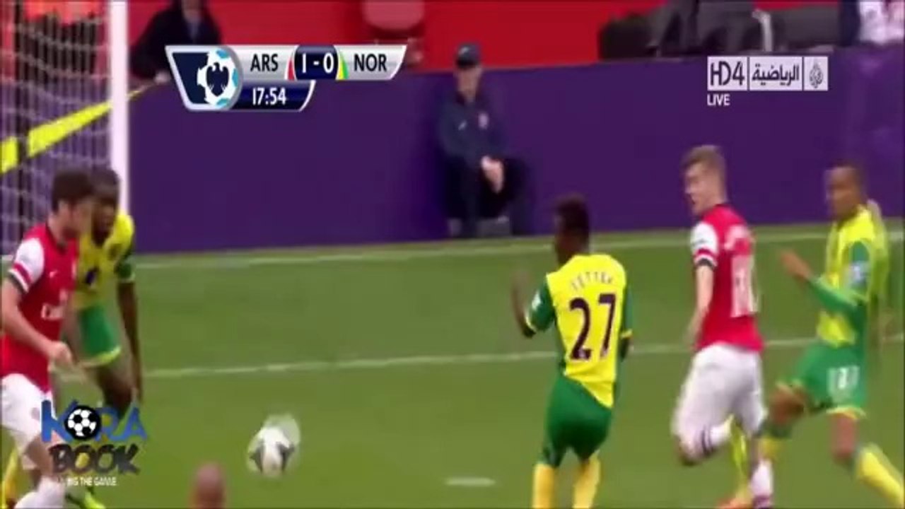 jack wilshere amazing goal vs norwich
