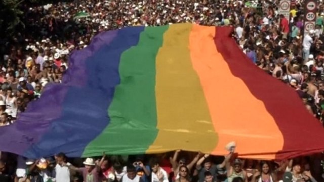 Sao Paolo celebrates world's largest gay pride parade