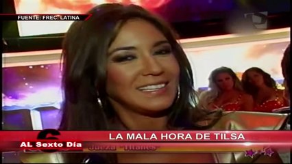 La mala hora de Tilsa: la conejita y Hugo Quintana Bardelli