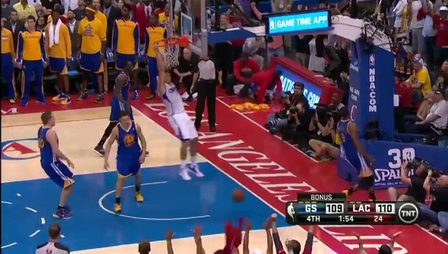 Blake Griffin alley-oop 112-109