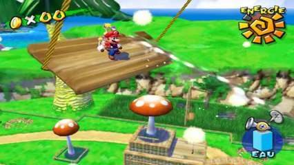 Super Mario Sunshine - Village Pianta - Soleil Secret 1 : Un soleil dans le soleil