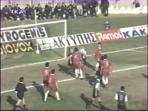21η Δόξα Δράμας-ΑΕΛ 2-1 1994-95 Skai