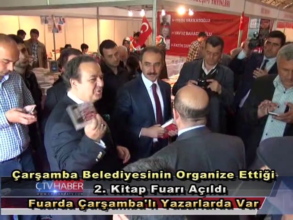 2. Çarşamba Kitap Fuarı Açıldı