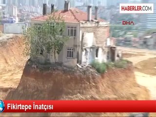 Fikirtepe'de Kentsel Dönüşüme Direnen Tek Bina