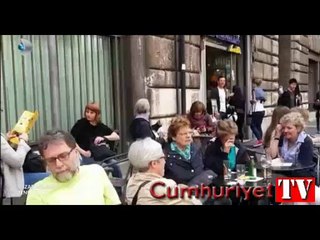 Ahmet Hakan 'Beyaz Çorap'ın hikayesini Nazlı Ilıcak'a anlattı