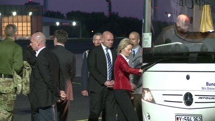 Freed OSCE hostages arrive in Berlin