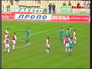 18η Παναθηναϊκός-ΑΕΛ  6-1 1995-96 Supersport
