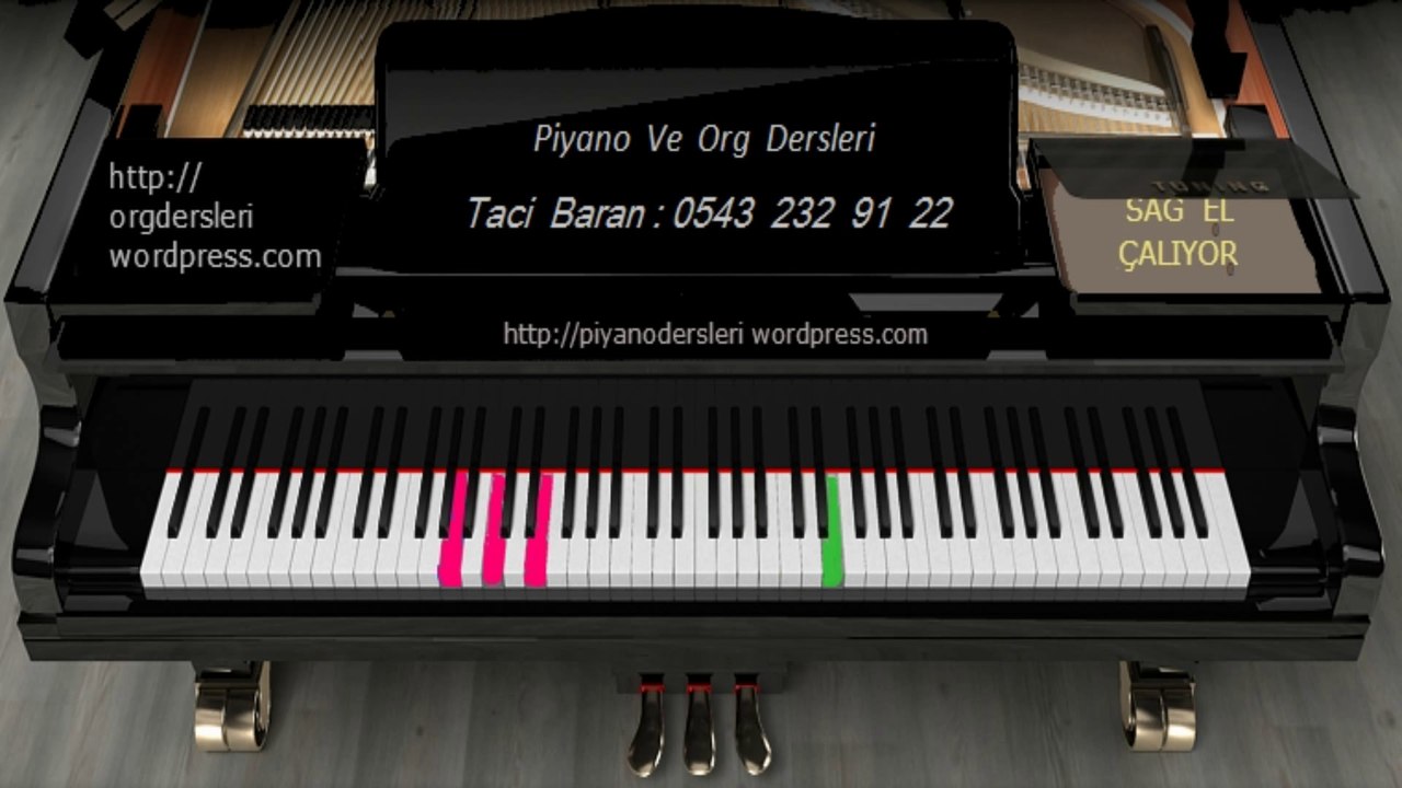 Org Dersi : Akdeniz alşamları - Taci Hoca - 0543 232 91 22