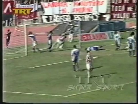 3η Δόξα Βύρωνα-ΑΕΛ 1-0 1997-98 TRT