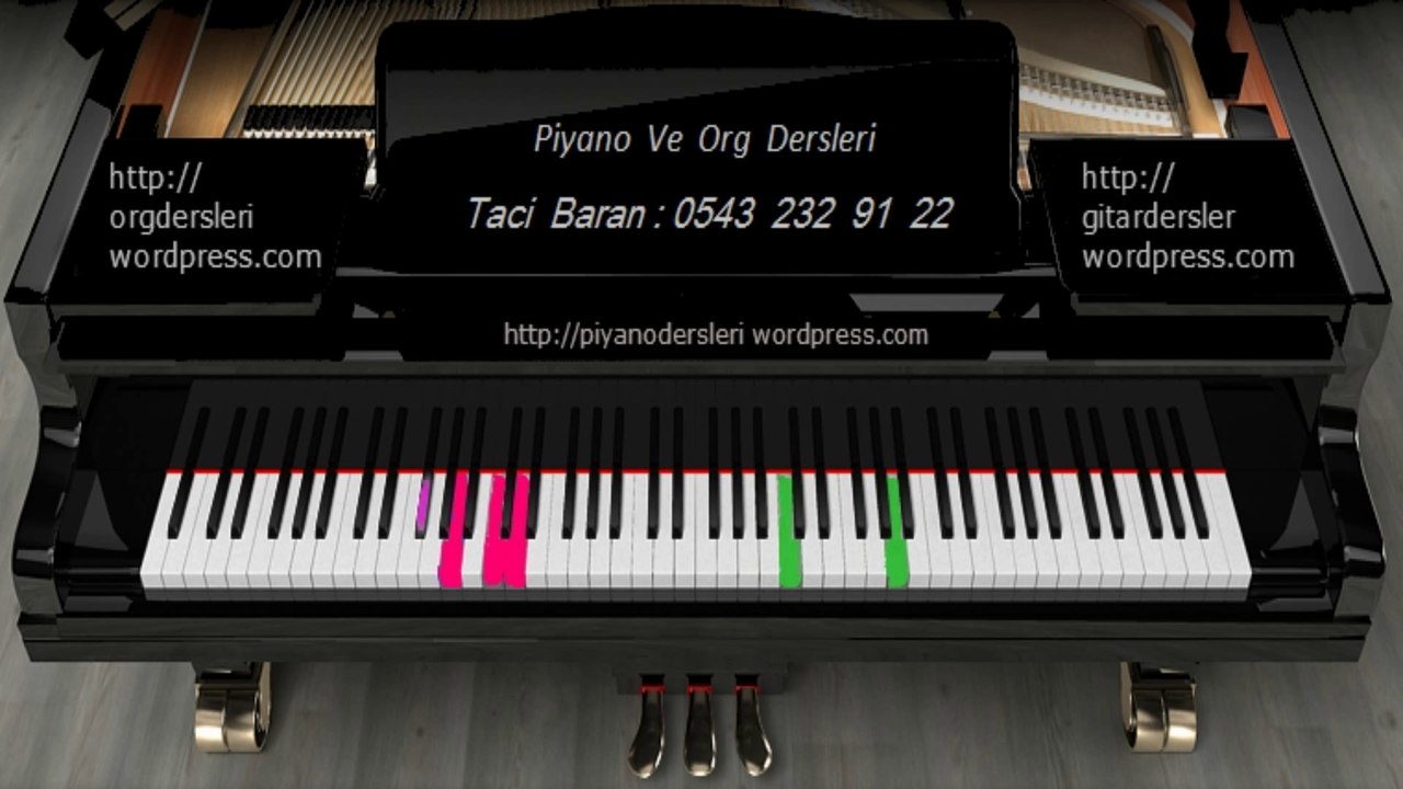 Org dersi - Happy birthday : Taci Hoca - 0543 232 91 22