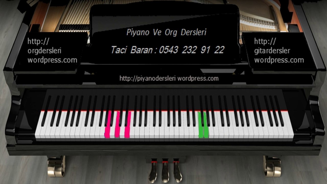 Org dersi - Boş kalan çerçeve : Taci Hoca - 0543 232 91 22