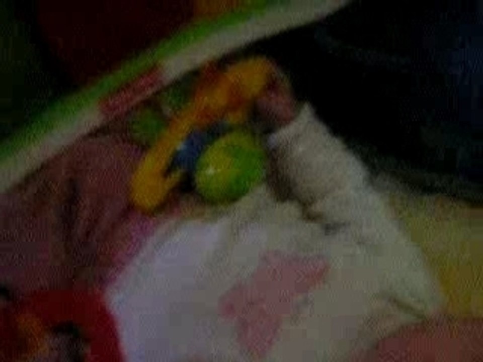 ilana joue avec son portique !!