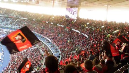 03/05/14 : SRFC-EAG : ambiance échauffement